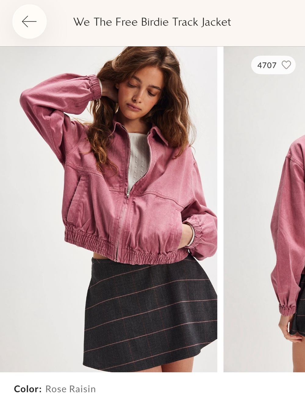 Free People We The Free Birdie Jacket